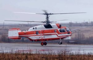 модернизированный пожарный вертолет Ка-32А11М