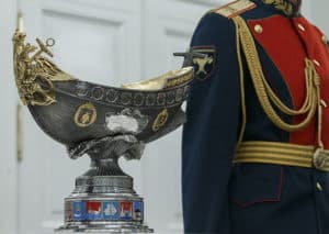 подводный крейсер «Владимир Мономах» награжден Корабельной чашей