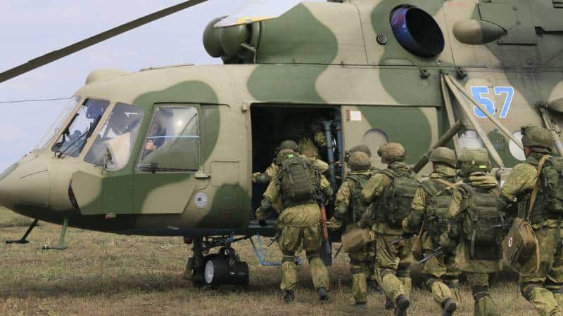 транспортно-боевой вертолет Ми-8АМТШ-ВН
