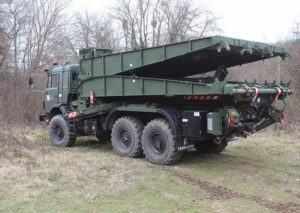 тяжелые механизированные мосты ТММ-3М2 на базе автомобиля КамАЗ