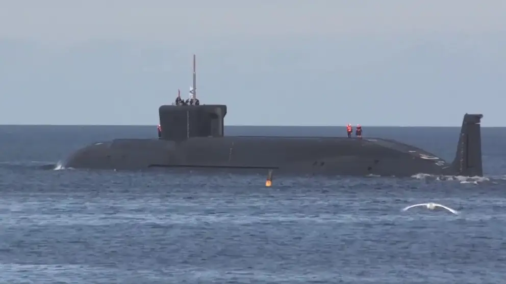 Новый российский подводный ракетоносец «Генералиссимус Суворов»