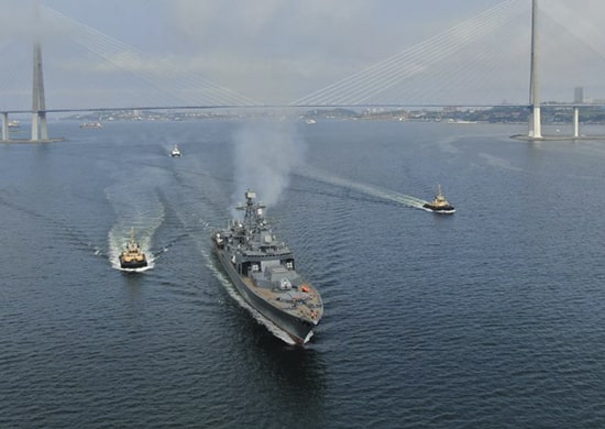 Отряд кораблей ТФ в рамках начала боевой учёбы вышел в море