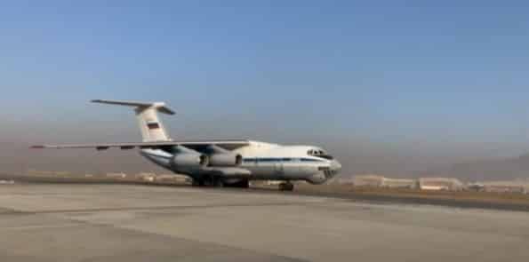 Самолеты ВКС РФ доставили гуманитарный груз в Кабул