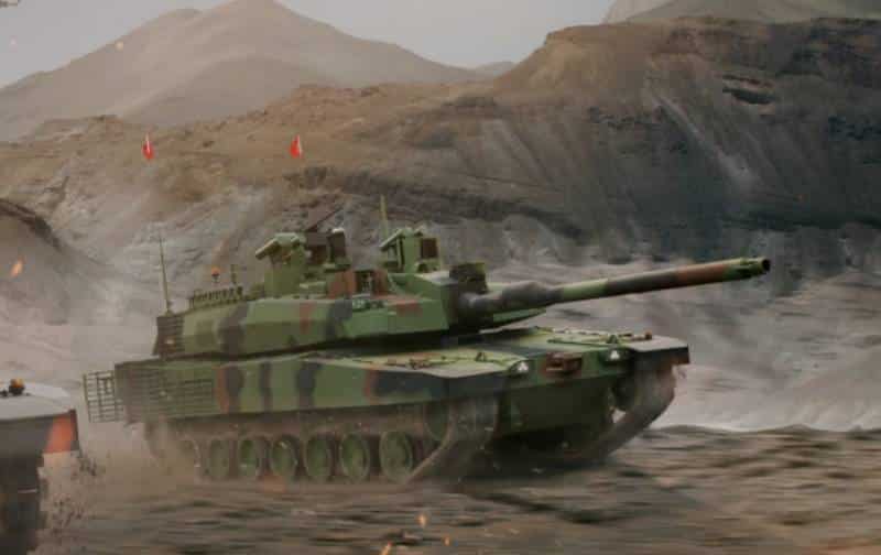 боевой танк Altay