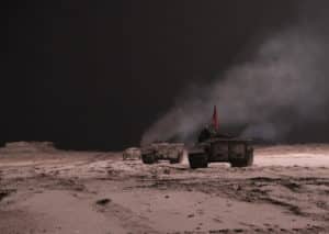 В ЦВО состоялось первое в этом году ночное учение