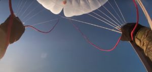 Десантирование из самолета Ил-76 от первого лица