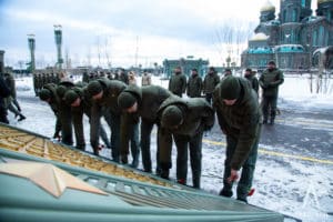 акция, посвященная 78-й годовщине полного снятия блокады Ленинграда