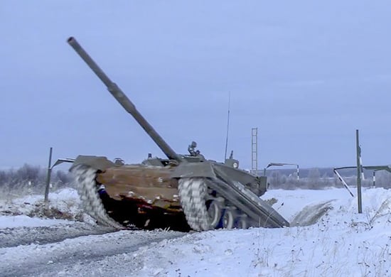 вождение танков Т-80БВМ