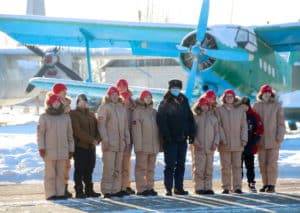 полк стратегических ракетоносцев поделился с юнармейцами секретами