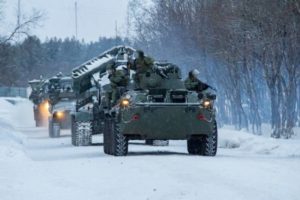 проверка боевой готовности войск с выдвижением на полигоны