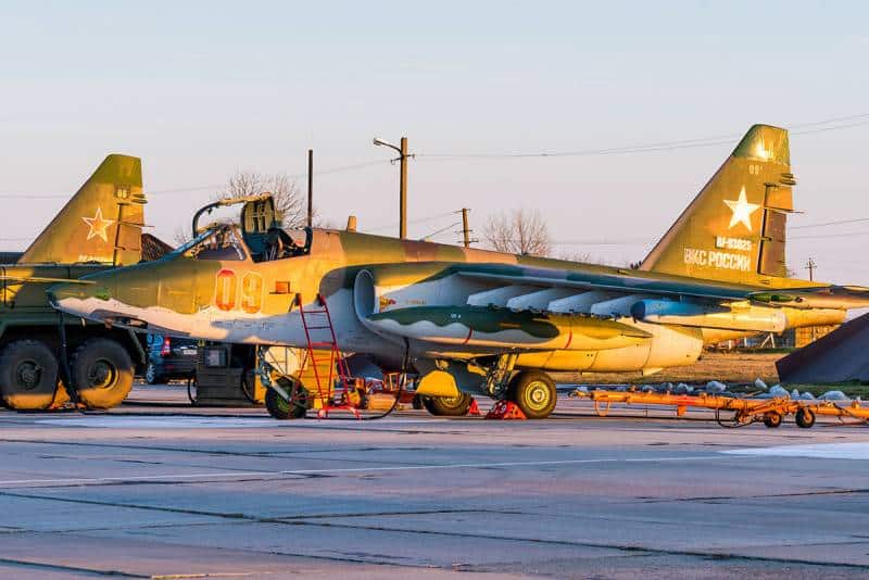 штурмовики Су-25СМ