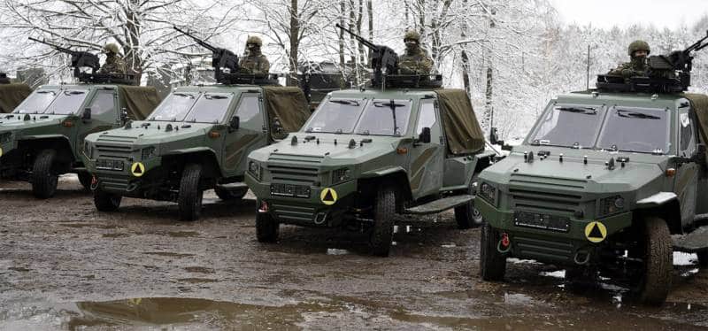 В польской армии возникла проблема с проходимостью разведывательных бронеавтомобилей