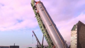 полк МБР УР-100Н УТТХ с гиперзвуковым блоком «Авангард»