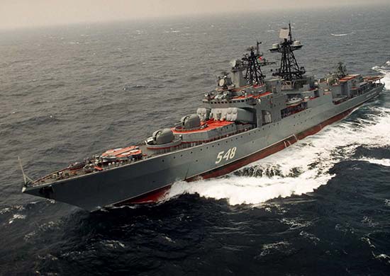 БПК «Адмирал Пантелеев» ТОФ вышел из Владивостока в Азиатско-Тихоокеанском регионе