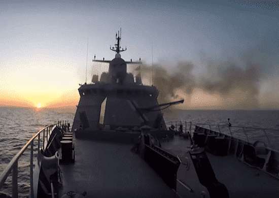 Корабли Балт.флота успешно выполнили артиллерийские стрельбы