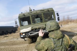 Расчеты береговых ракетных комплексов «Бастион»