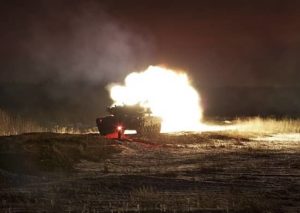 Танкисты ЮВО на Ставрополье выполнили ночные засады с выполнением стрельб