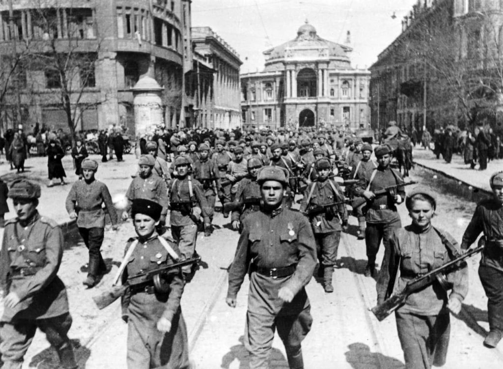 освобождение Одессы от немецко-фашистских захватчиков