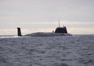 В Баренцевом море подводники СФ отработали противолодочную борьбу