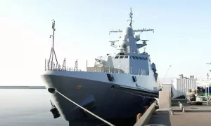 ЧФ пополнился патрульным кораблём «Сергей Котов» проекта 22160