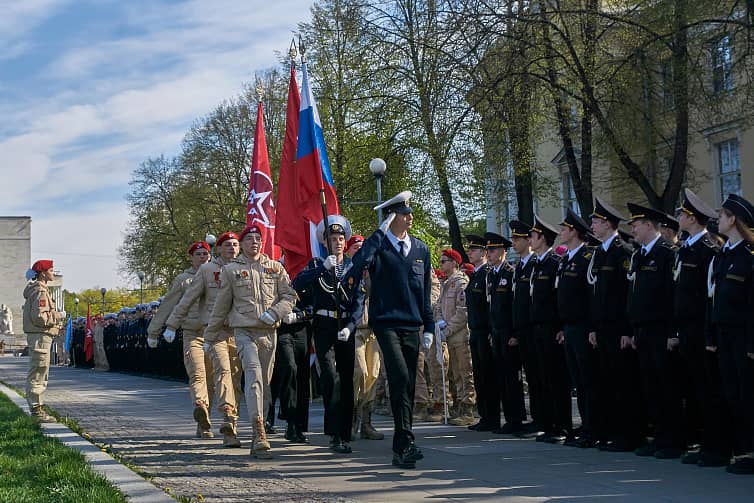 Юнармейцы приняли участие в праздновании 100 пионерской организации