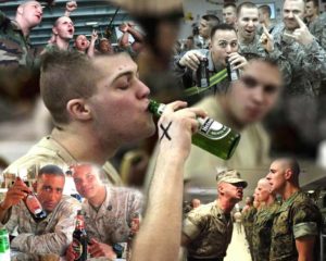 пьяные солдаты НАТО
