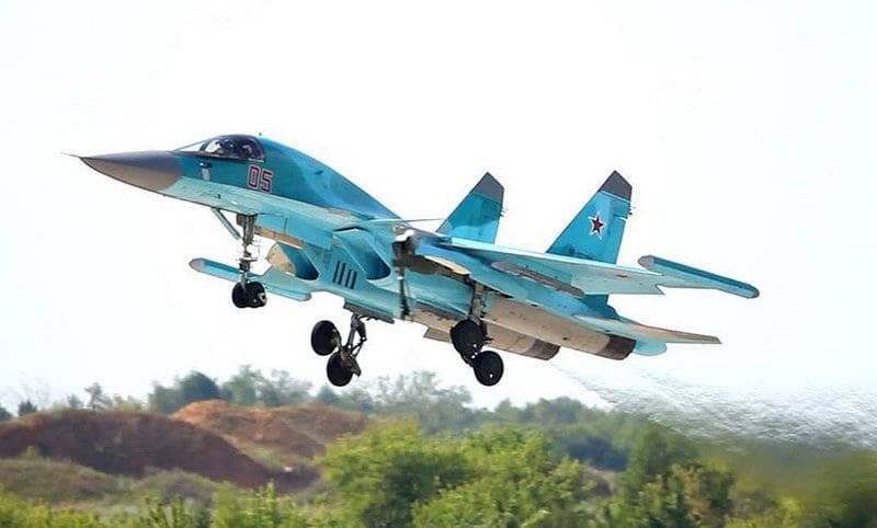 бомбардировщик Су-34