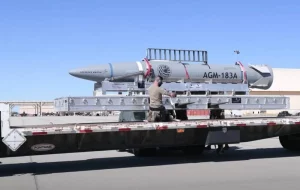 испытание гиперзвуковой ракеты AGM-183A воздушного базирования