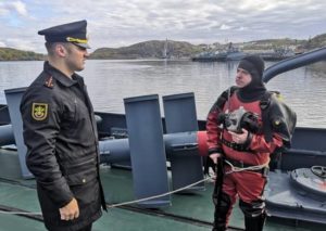 на СФ осуществляется подготовка морского спецназа