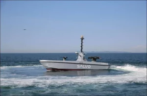 новый беспилотный военный катер SALVO
