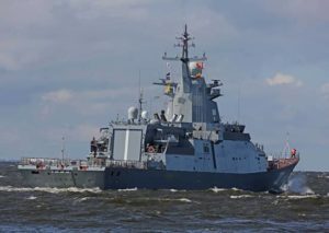 противолодочное учение в заливе Петра Великого