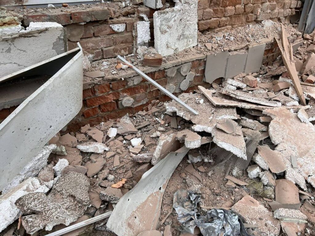 разрушения на Украине