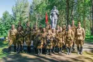 занятия Первой военно-исторической дивизии имени Пионеров Героев