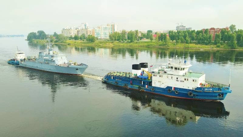 тральщик «Пётр Ильичёв» для ТОФ
