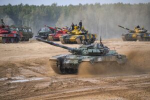 Российские танкисты в 10 раз победили в «Танковом биатлоне»