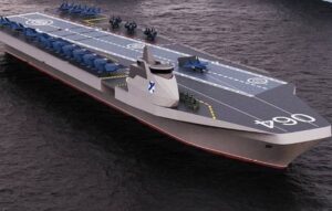 представлен проект лёгкого неатомного авианосца «Варан»