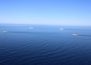 Боевые корабли ВМФ России и ВМС Китая