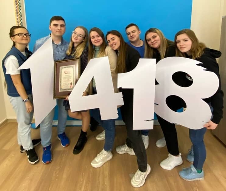 Волонтеры Победы установили новый рекорд России