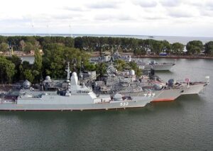 На кораблях БФ прошло учение по противовоздушной обороне