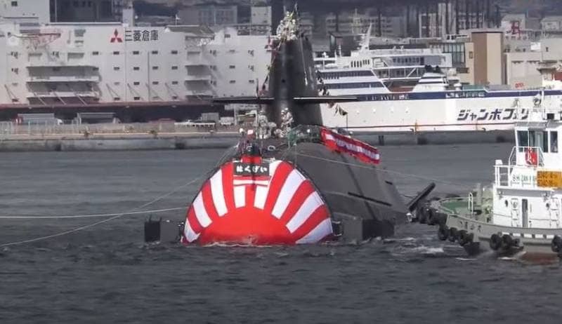 В Японии спустили на воду 3 НАПЛ Taigei проекта 29SS