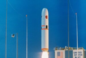 Старт ракеты Трайдент II