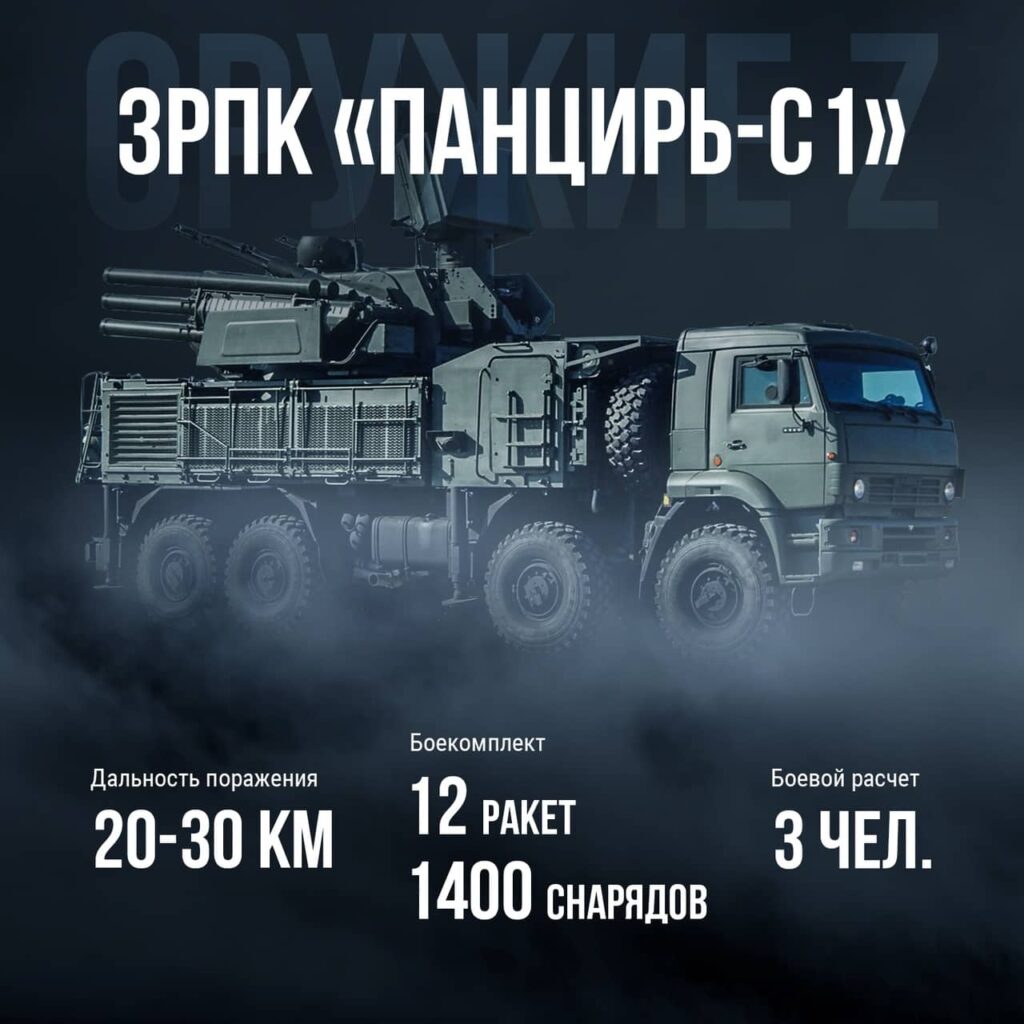 ЗРПК «Панцирь»