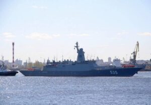 Построенный для ЧФ корвет «Меркурий»