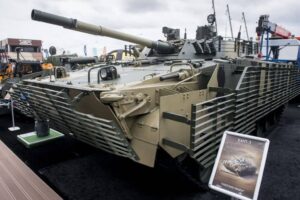 БМП-3 с модулем «Бахча-У»
