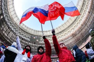 Участники митинг-концерта