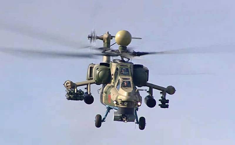 появление вертолетов Ми-28 у КСИР