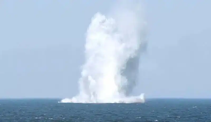 КНДР испытал морской беспилотник