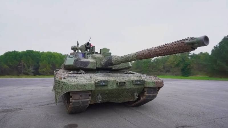 последняя версия танка Altay
