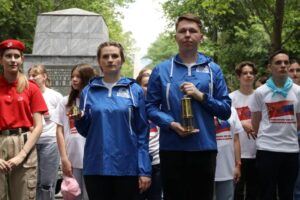 Церемонии по взятию частиц Вечного огня