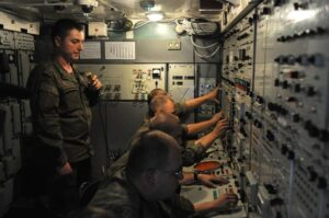 в командном пункте установки комплекса С-300